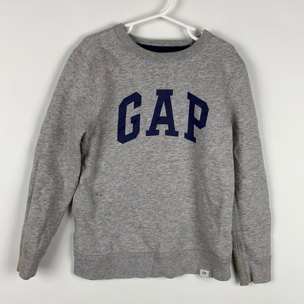 Gap boys logo sweatshirt Crewneck size small